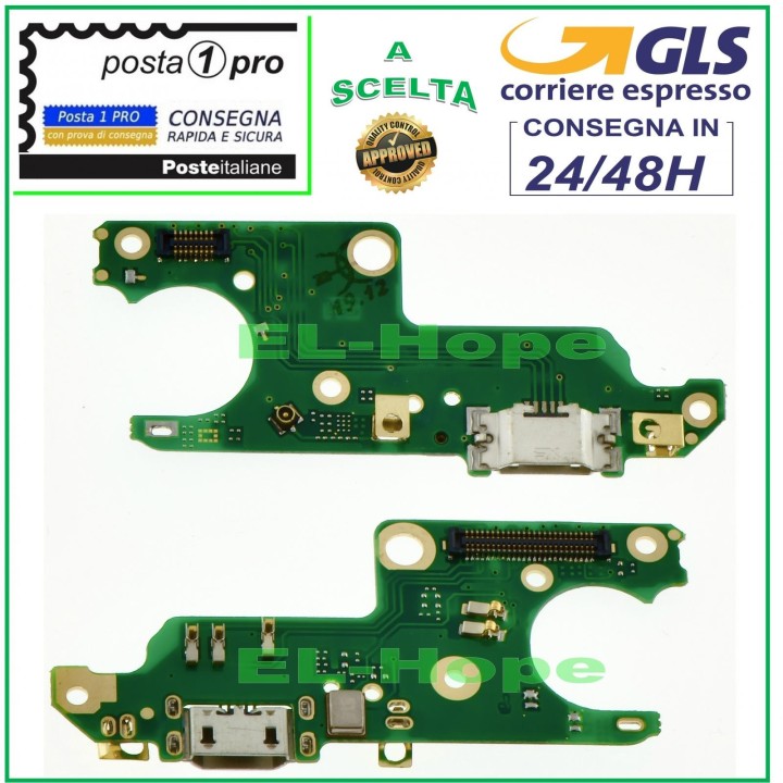 CONNECTEUR DE CHARGE NOKIA 6 N6 TA-1021 TA-1033 + MICROPHONE DOCK PCB CHARGEMENT USB