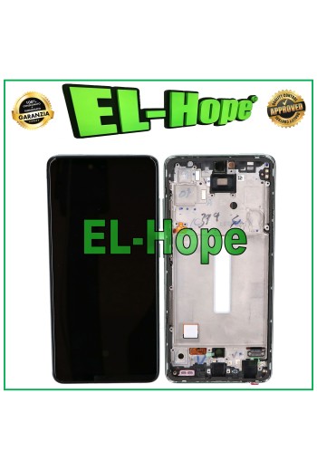 Écran LCD OLED pour Samsung Galaxy A52 5G 2021 SM-A525F A526B, cadre tactile vert