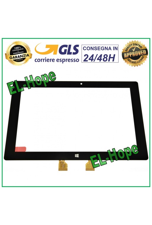 ÉCRAN TACTILE EN VERRE MEDIACOM WINPAD 10.1 M-WPW100 WPW100E WPW101 WPW101E NOIR