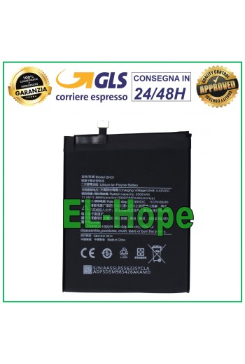 Batterie BN31 pour Xiaomi Mi A1, Mi 5X, Redmi S2 / Redmi NOTE 5A, 3080 mAh