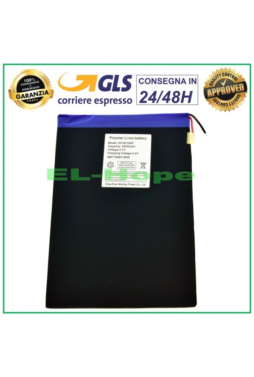 Batterie d origine Mediacom SmartPad MX 10 M-SP10MXA M-SP10MXB 10.1 5000 mhA