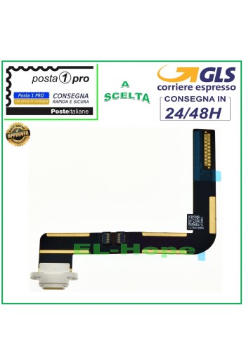 CONNECTEUR DE CHARGE APPLE IPAD 5 Air A1474 A1475 A1476 STATION DE CHARGE PLATE BLANC