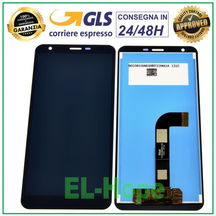 Écran LCD tactile noir pour LG K30 2019 LM-X320QMG X320QML