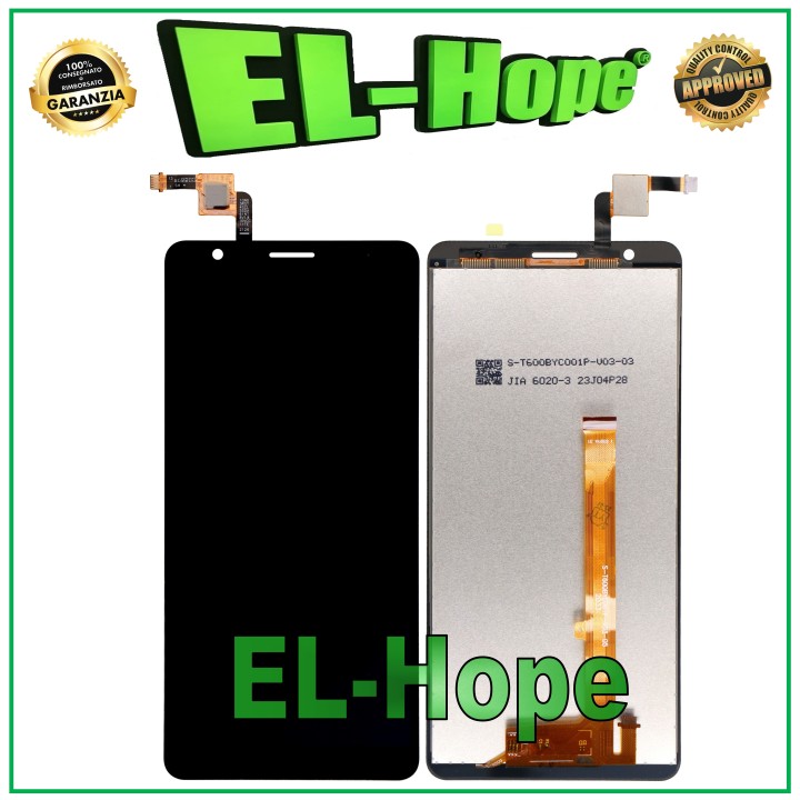 Écran LCD tactile en verre noir pour ZTE Blade A31 Plus L210