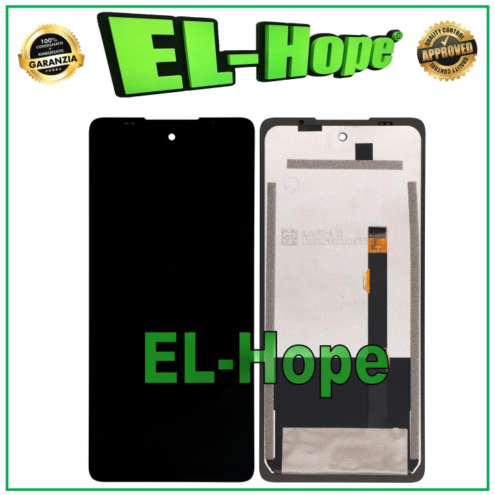 Écran LCD pour moniteur assemble' ULEFONE ARMOR 10 5G a' e'cran tactile en verre