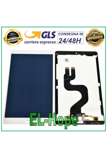 Écran LCD tactile 8,4 blanc pour Huawei MediaPad M3 BTV-W09 BTV-DL09