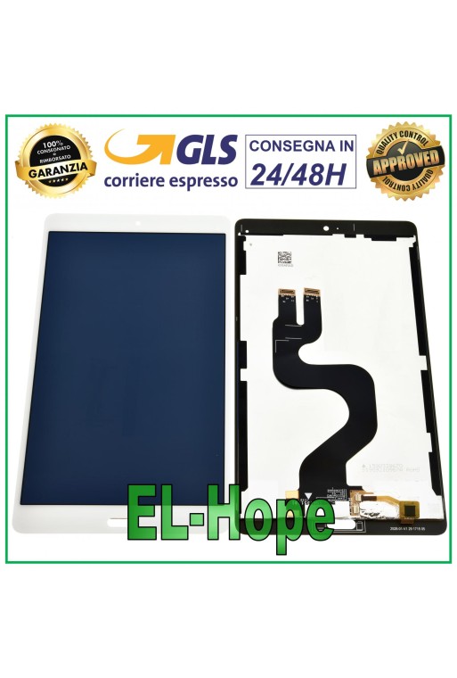 Écran LCD tactile 8,4 blanc pour Huawei MediaPad M3 BTV-W09 BTV-DL09