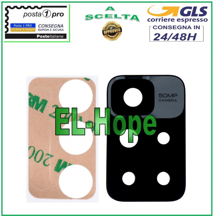 Verre pour appareil photo arrie're pour Xiaomi Redmi 10 M21061119DG