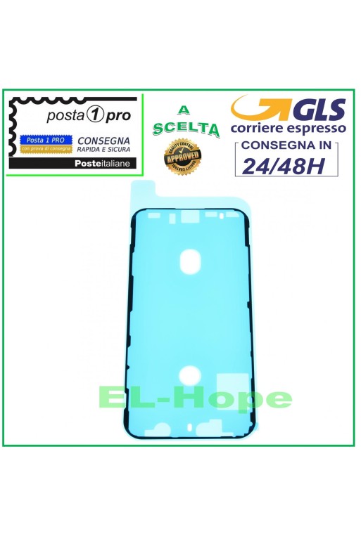 JOINT ADHÉSIF DOUBLE FACE ANTI-INFILTRATION FIXATION ÉCRAN LCD APPLE IPHONE XS