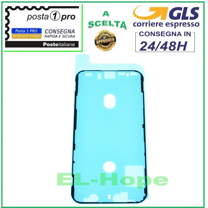 Joint adhe'sif double face pour la fixation d e'cran anti-fuite de l iPhone XS