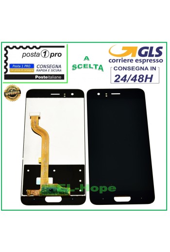Écran LCD tactile en verre noir pour Huawei Honor 9 GLORY STF-L09 AL00 AL10