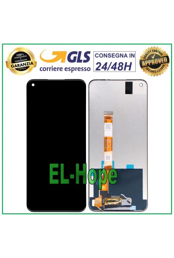 Écran tactile LCD pour Oppo Realme 8i RMX3151 5G / Realme 9i RMX3491 Noir