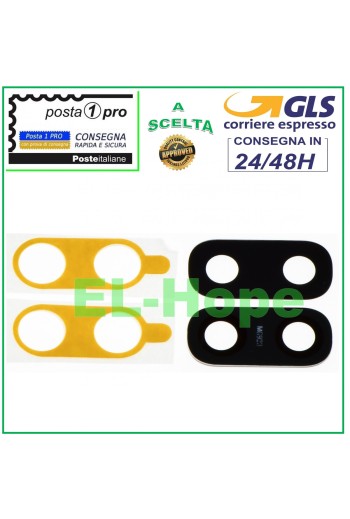 Verre de lentille de caméra arrière Samsung A10 A20 A20E A30 A40 adhésif double face