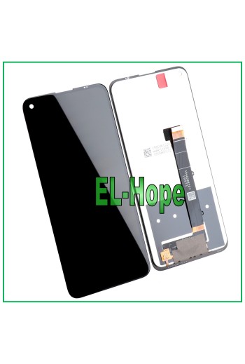 Écran LCD tactile noir pour LG K61 (LMQ630EAW/LMQ630EMW)