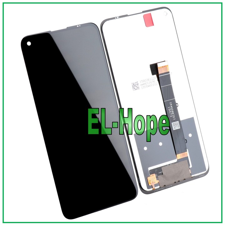 Écran LCD tactile en verre noir pour LG K61 LMQ630EAW LMQ630EMW
