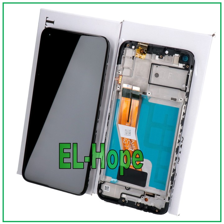 Cadre d e'cran d origine pour Samsung M11 SM-M115F M115, e'cran tactile noir, GH81-18736A