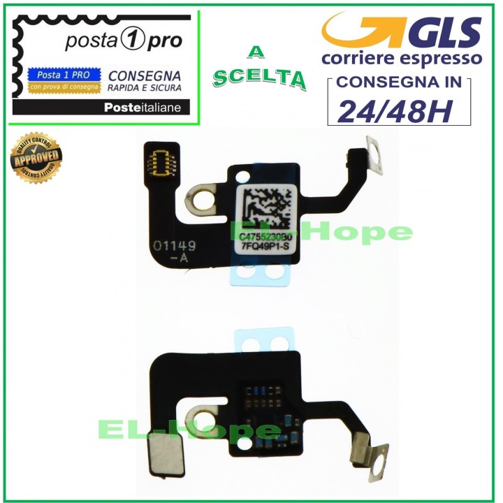 Antenne Wi-Fi plate et flexible pour iPhone 8 Plus et iPhone 8+ A1864, A1897 et A1898