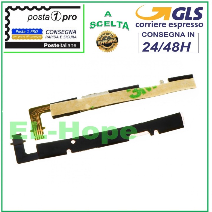 Touches late'rales plates, bouton de volume, marche/arre't, pour Huawei ASCEND G520 G510 U8951