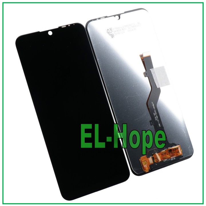 Écran LCD tactile en verre noir pour ZTE Blade A5 2020 - A7 2020