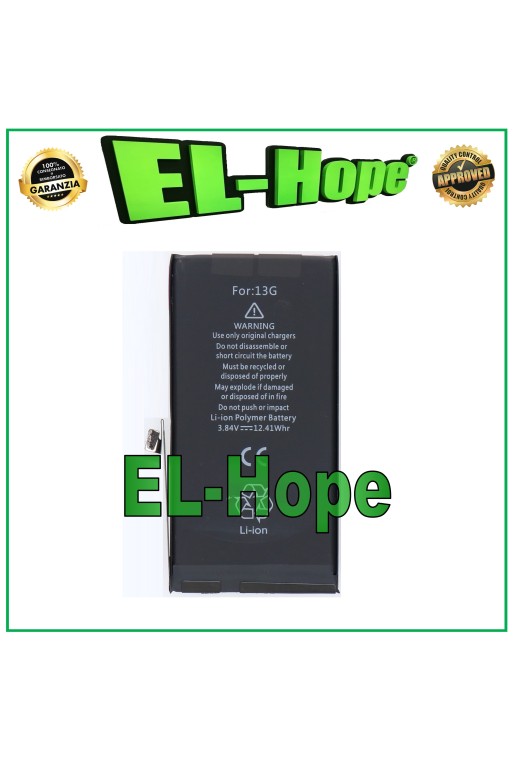 BATTERIE DE REMPLACEMENT POUR IPHONE 13 3227 mAh 4,47 V