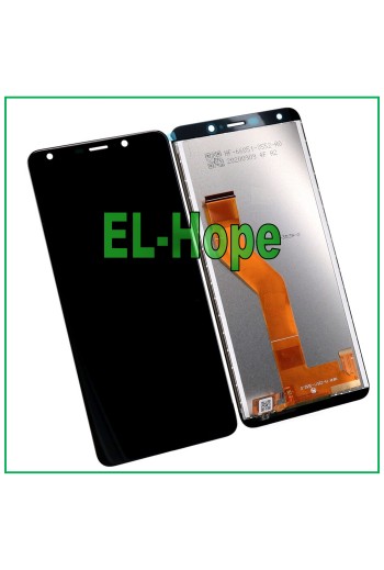 Écran LCD tactile assemblé noir pour Wiko Y61 W-K560