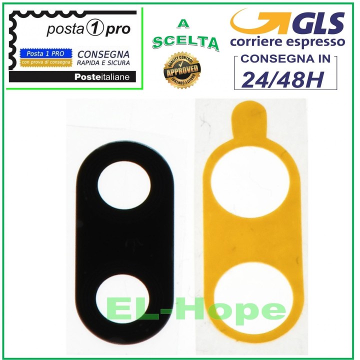 Vitre de protection pour appareil photo arrie're Honor 9 Lite + adhe'sif