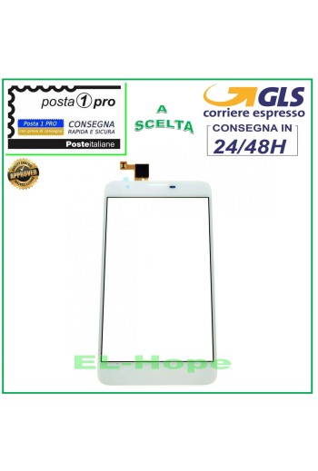 Vitre tactile Mediacom PhonePad Duo G551 M-PPAG551 à partir du numéro de série 1612 Original