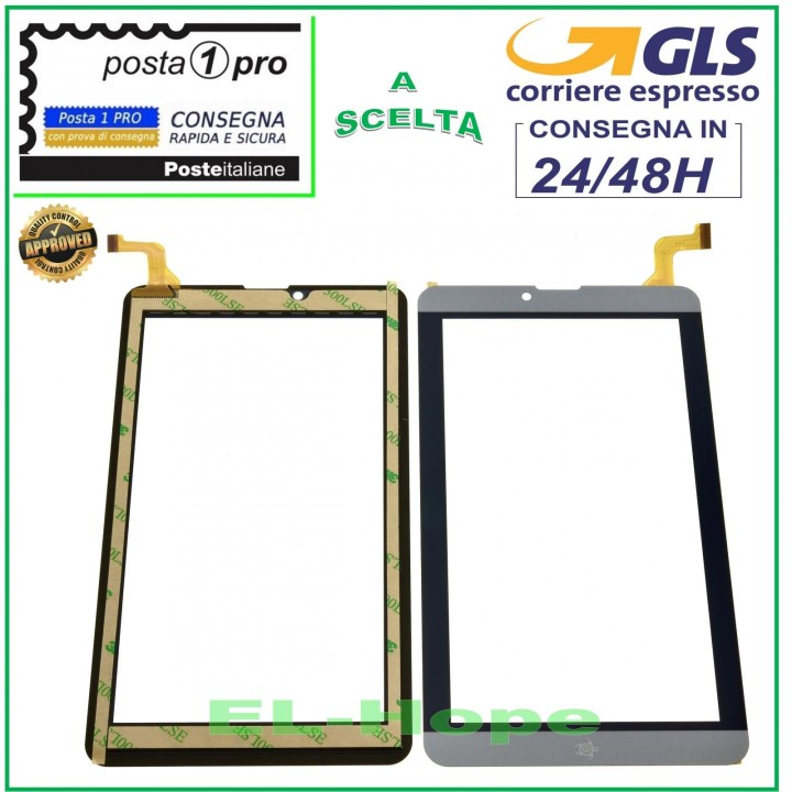 Vitre tactile Mediacom SmartPad MX 7 M-SP7MXA SP7MXA Gris d origine