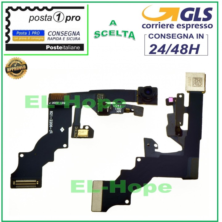 CAPTEUR DE PROXIMITÉ PLAT ET FLEXIBLE APPLE IPHONE 6 PLUS CAMÉRA AVANT MICROPHONE