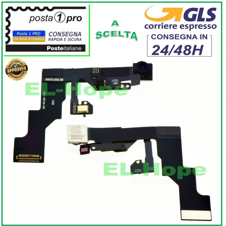 CAPTEUR DE PROXIMITÉ PLAT ET FLEXIBLE APPLE IPHONE 6S PLUS CAMÉRA AVANT MICROPHONE