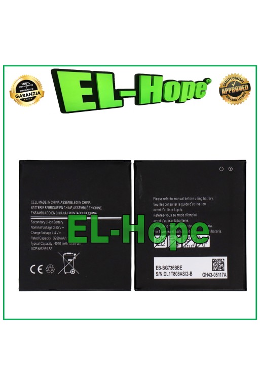 Batterie EB-BG736BBE pour Samsung Galaxy XCOVER 6 Pro SM-G736B (Original)