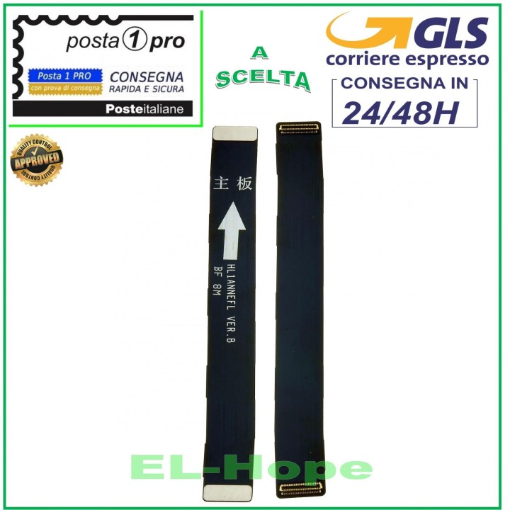 CARTE MÈRE ET CARTE DE CHARGE À CONNEXION FLEXIBLE PLATE HUAWEI P20 LITE ANE-LX1