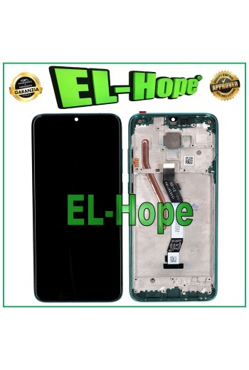 Cadre d écran tactile LCD pour Xiaomi Redmi Note 8 Pro M1906G7G, verre vert