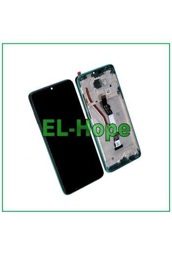 Cadre d écran tactile LCD pour Xiaomi Redmi Note 8 Pro M1906G7G, verre vert