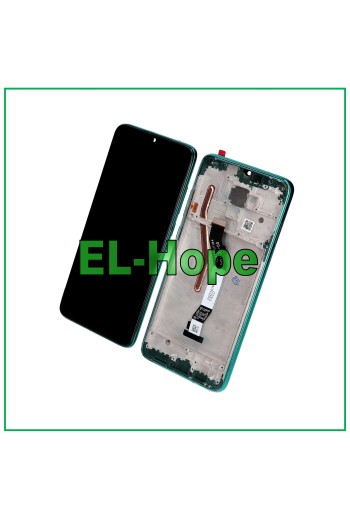 Cadre d écran tactile LCD pour Xiaomi Redmi Note 8 Pro M1906G7G, verre vert