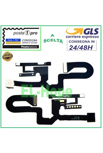 CAPTEUR DE PROXIMITÉ PLAT POUR APPLE IPHONE 8 PLUS CAMÉRA AVANT MICROPHONE