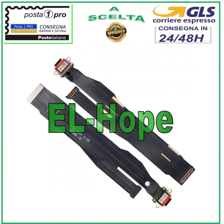 Câble plat flexible pour station de charge OPPO Reno 3, type C