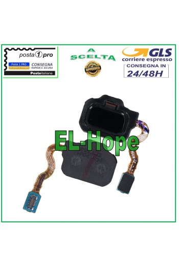 Bouton d accueil pour Samsung Galaxy S8 SM-G950F, capteur d empreintes digitales, noir