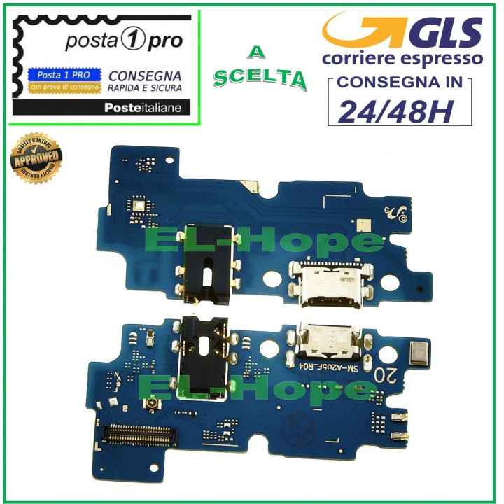 CONNECTEUR DE CHARGE SAMSUNG GALAXY A20 2019 A205F SM-A205F MICROPHONE CHARGEMENT USB