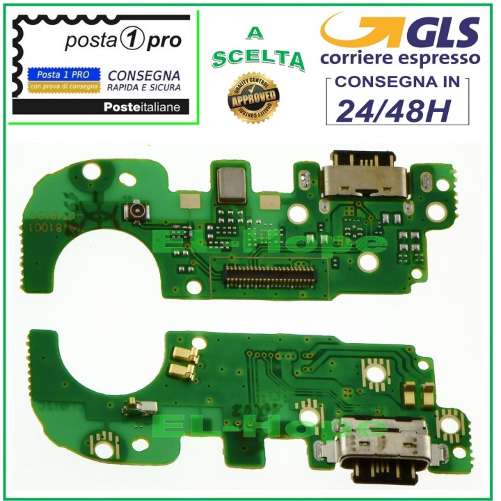 CONNECTEUR DE CHARGE NOKIA X7 2018 TA-1131 + MICROPHONE DOCK PCB TYPE C CHARGE USB