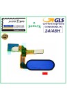 Bouton d accueil plat pour Huawei Honor 9 GLORY STF-AL00 L09, impression bleue