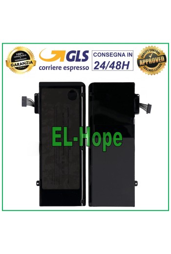 Batterie Li-ion de remplacement A1322 pour Apple MacBook Pro 13 A1278 5800 mAh 10,95 V