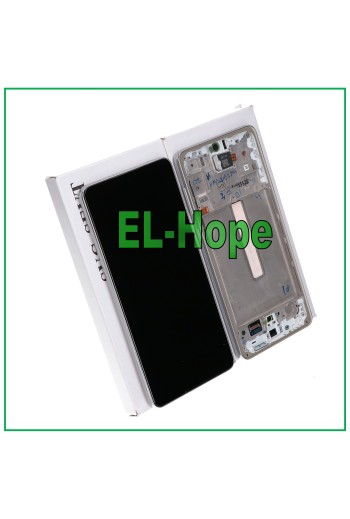 Écran tactile LCD d origine Samsung Galaxy A73 5G 2022 SM-A736 B Cadre blanc