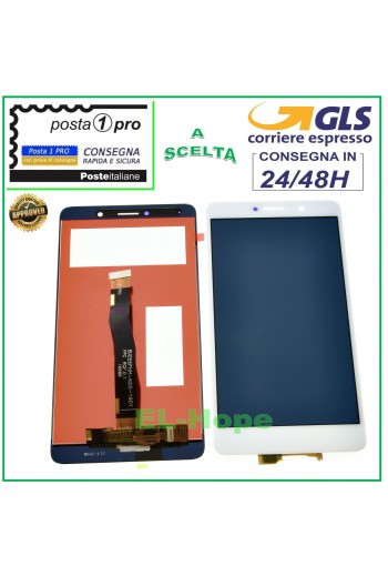 Écran LCD tactile en verre blanc pour Huawei Honor 6X BLN-L21 BLN-N22