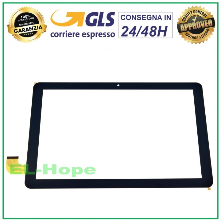 ÉCRAN TACTILE EN VERRE MEDIACOM SMARTPAD 10 ECLIPSE M-SP1AEC M-SP1BEC NOIR