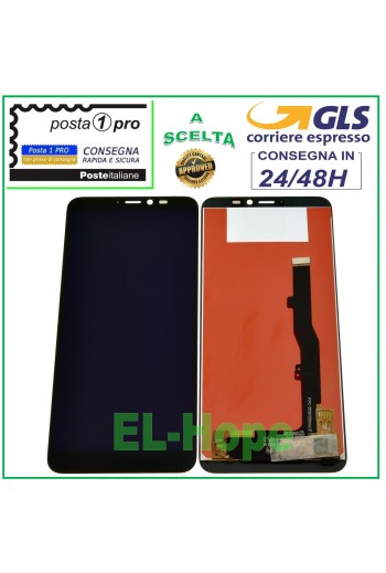 Écran LCD tactile 5,45 noir pour ZTE Blade A530 A606