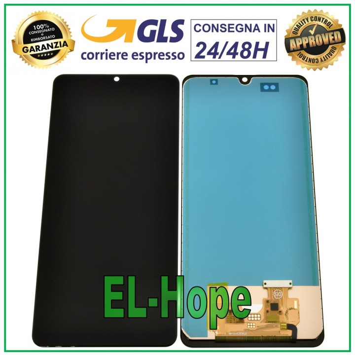 Écran LCD tactile noir pour Samsung Galaxy A31 SM-A315 SM-A315F DS