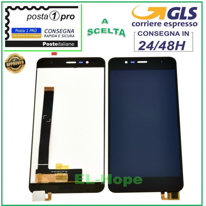 Écran LCD tactile noir pour Asus Zenfone 3 Max ZC520TL X008D 5,2 pouces