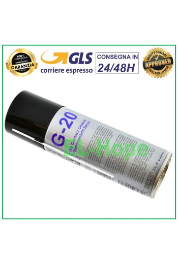 Spray nettoyant à l alcool pour contacts, détergent sec, dégraissant, 200 ml, G-20 G20 TWO CI