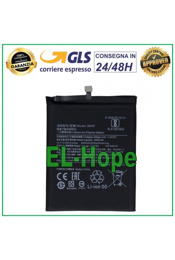 BATTERIE BM4F POUR XIAOMI MI 9 LITE M1904F3BG / Mi CC9 CC9E / Mi A3 4030 mAh LI-ON